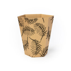 poubelle-decorative-palmes-en-carton